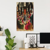 Christus en artsen - Katholieke Kings Fine Art Pos Poster (Thuiskantoor)