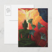 Christus en Boeddha, c.1890-1892 Briefkaart (Voorkant / Achterkant)
