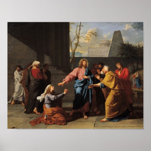 Christus en de Canarische vrouw, 1783-84 Poster (Voorkant)