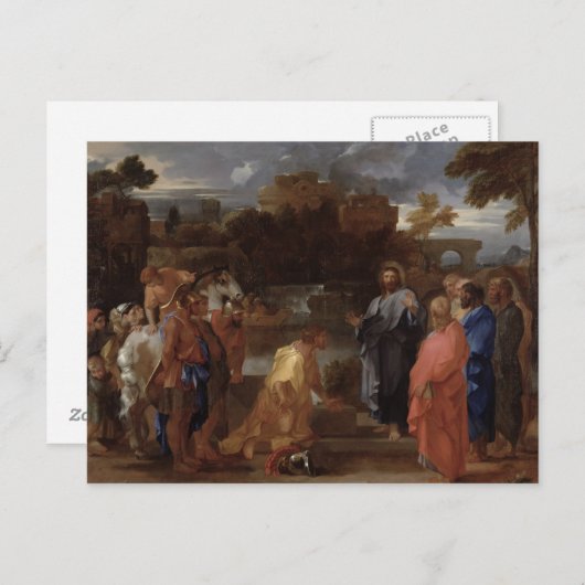 Christus en de Centurion Briefkaart (Voorkant / Achterkant)