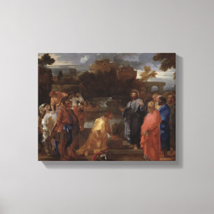 Christus en de Centurion Canvas Afdruk