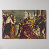 Christus en de eeuw van Capernaum door Veronese Poster (Voorkant)