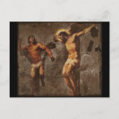 Christus en de Goede Dief Briefkaart (Voorkant)