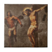 Christus en de Goede Dief Tegeltje (Voorkant)