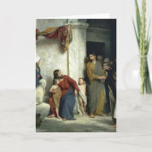 Christus en de kinderen door Carl Bloch Kaart (Voorkant)
