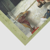 Christus en de kinderen, ontkoppeling tissuepapier (Detail)