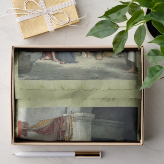 Christus en de kinderen, ontkoppeling tissuepapier (Geschenk)