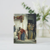 Christus en de kinderen van Carl Bloch Briefkaart (Staand voorkant)