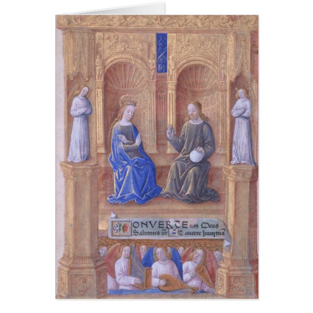 Christus en de Maagd Mary Enthroned (Voorkant)