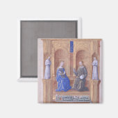 Christus en de Maagd Mary Enthroned Magneet (Voorkant / Achterkant)