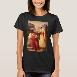 Christus en de Samaritaan door Christian Schleisne T-shirt