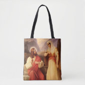 Christus en de Samaritaanse door Christian Schleis Tote Bag (Voorkant)