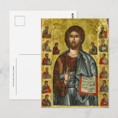 Christus en de twaalf apostelen briefkaart (Voorkant / Achterkant)