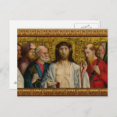Christus en de twaalf apostelen briefkaart (Voorkant / Achterkant)