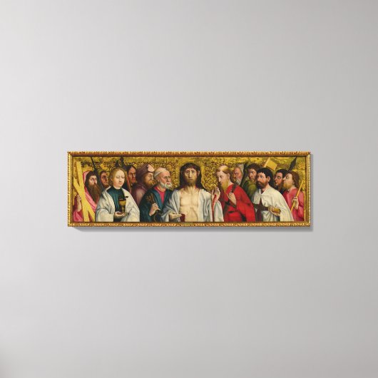 Christus en de twaalf apostelen canvas afdruk (Voorkant)