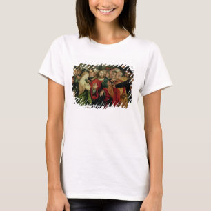 Christus en de Vrouw in Overspel 2 wordt genomen T-shirt