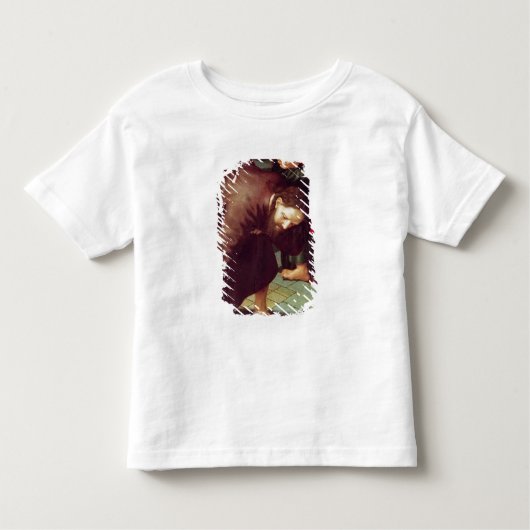 Christus en de vrouw in overspel kinder shirts (Voorkant)