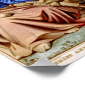 Christus en de vrouw van Samaria bij Jacob's Well Poster (Hoek)