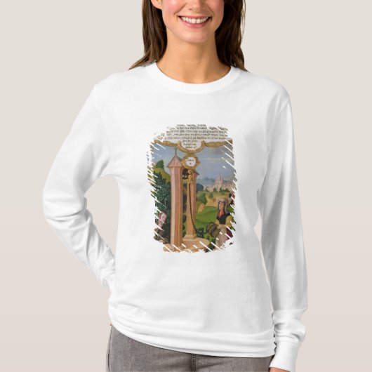 Christus en de vrouw van Samaria bij Jacob's Well T-shirt (Voorkant)
