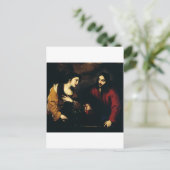 Christus en de vrouw van Samaria Briefkaart (Staand voorkant)