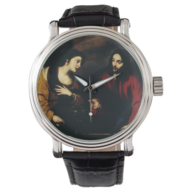 Christus en de vrouw van Samaria Horloge (Voorkant)