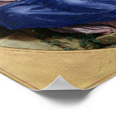 Christus en de vrouw van Samaria Poster (Hoek)