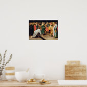 Christus en de vrouwen in overspel, 1628 poster (Keuken)