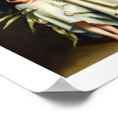 'Christus en kind' schilderen door Carl Bloch. Pos Poster (Hoek)