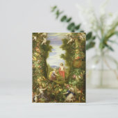 Christus en Maria Magdalena Briefkaart (Staand voorkant)