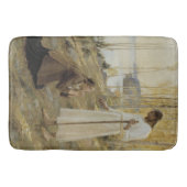 Christus en Mary Magdalene in het Finse platteland Badmat (Voorkant)