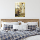 Christus en Mary Magdalene in het Finse platteland Canvas Afdruk (Insitu (Slaapkamer))