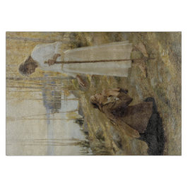 Christus en Mary Magdalene in het Finse platteland Snijplank