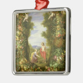 Christus en Mary Magdalene Metalen Ornament (Links)