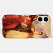Christus en Samaritan van Christelijke Schleisner Case-Mate iPhone Case (Achterkant (horizontaal))