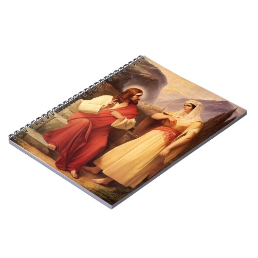 Christus en Samaritan van Christelijke Schleisner Notitieboek (Linkerzijde)