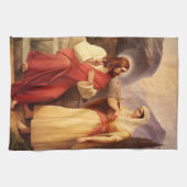 Christus en Samaritan van Christelijke Schleisner Theedoek (Horizontaal)