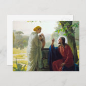 Christus en Samaritan Woman door Carl Bloch Briefkaart (Voorkant / Achterkant)