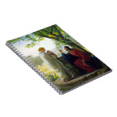 Christus en Samaritan Woman door Carl Bloch Notitieboek (Rechterzijde)