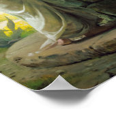 Christus en Samaritan Woman door Carl Bloch Poster (Hoek)