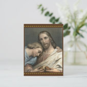 Christus en St. John Briefkaart (Staand voorkant)