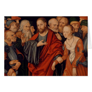 Christus en Vrouw in de overspel