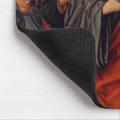 Christus en Vrouw in de overspel Muismat (Hoek)