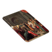 Christus en vrouw in overspel magneet (Rechterzijde)