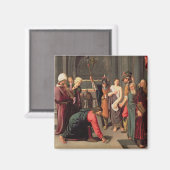 Christus en vrouw in overspel magneet (Voorkant / Achterkant)