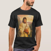 Christus en zijn kat t-shirt (Voorkant)