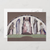 Christus Enthroned Briefkaart (Voorkant / Achterkant)