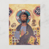 Christus Enthroned Briefkaart (Voorkant)