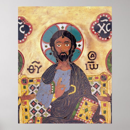 Christus Enthroned Poster (Voorkant)