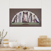 Christus Enthroned Poster (Keuken)