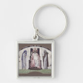Christus Enthroned Sleutelhanger (Voorkant)